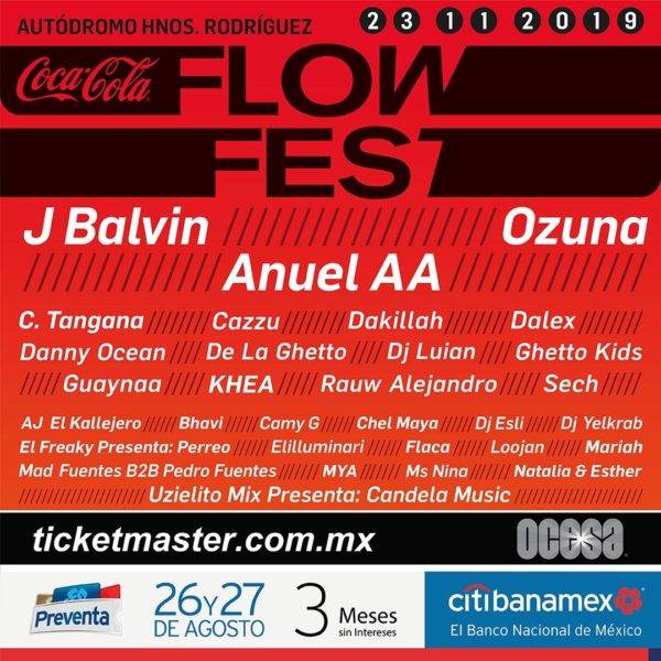 lineup de Coca Flow Fest 2019 ha sido revelado – Mundial de Música